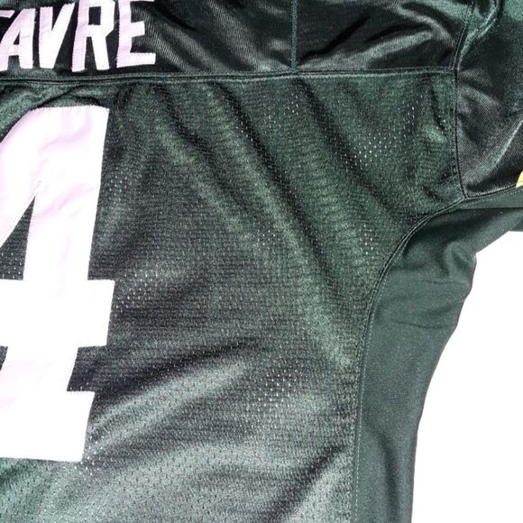 Reebok On Field Stitched Packers Jersey 54‎ Favre 4 - Picture 7 of 7